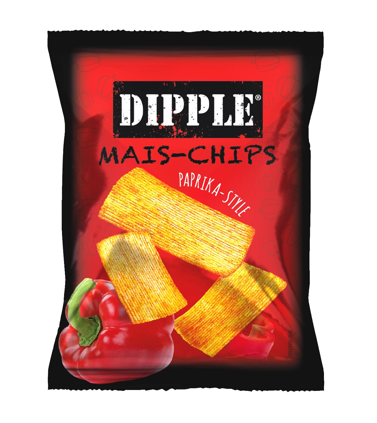 Dipple Mais-Chips Paprika-Style