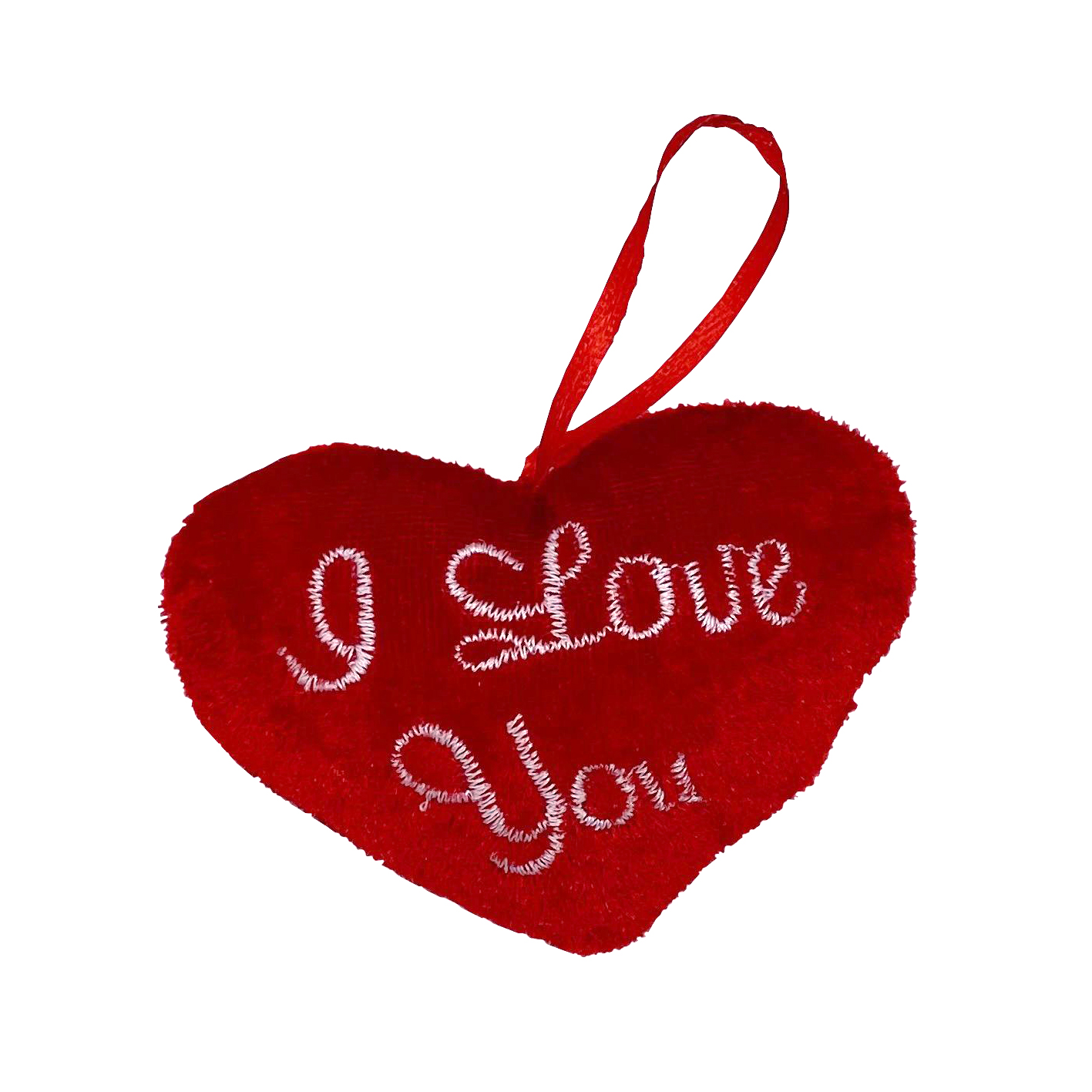 Plüsch-Herzen I LOVE YOU
