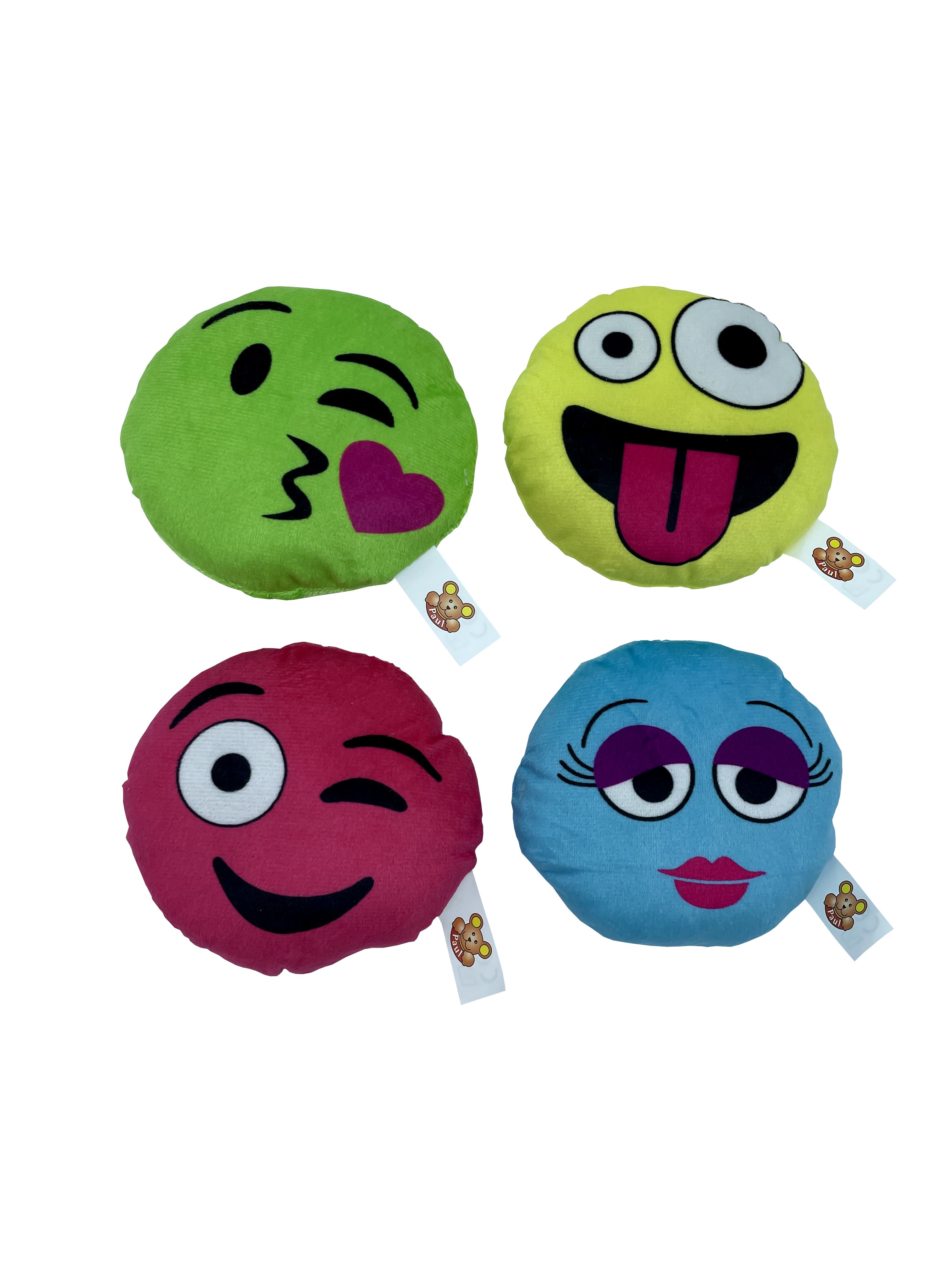 Plüsch-Lachgesichter